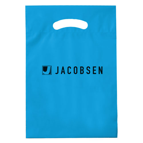 Blue Custom Promotional Plastic Bag
