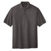 Charcoal Grey Heather Port Authority Silk Touch Polo With Logo