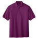 Deep Berry Port Authority Silk Touch Polo With Logo