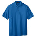 Strong Blue Port Authority Silk Touch Polo With Logo