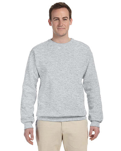 Ash Custom Jerzees Crewneck Sweatshirt