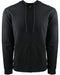 Black/ Black Custom Next Level Adult French Terry Full-Zip Hooded Sweatshirt