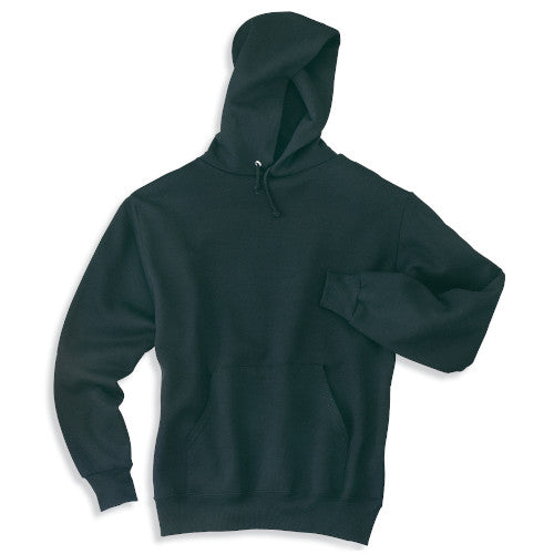 Black Custom Jerzees Hooded Sweatshirt