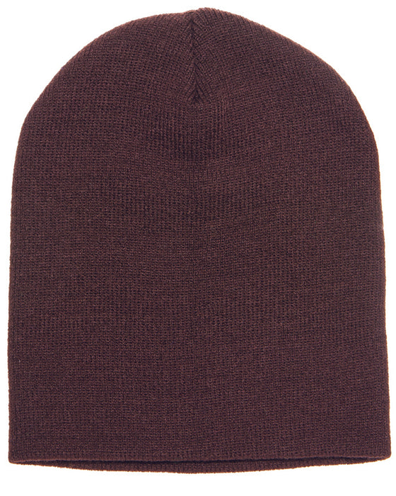 Brown Custom Beanie Hat