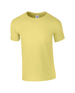 Cornsilk Custom Gildan Soft Style T-Shirt