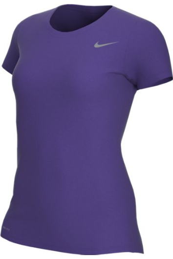 Court Purple Custom Nike Dri-FIT Ladies T-Shirt