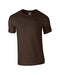 Dark Chocolate Custom Gildan Soft Style T-Shirt