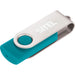 Dark Teal Custom USB Flash Drive 1GB of memory
