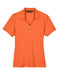 Deep Orange Custom Ladies Pima Cotton Polo  With Logo