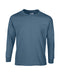 Indigo Blue Custom Gildan Long Sleeve T-Shirt