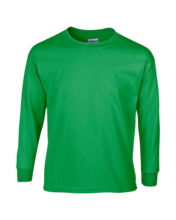 Irish Green Custom Gildan Long Sleeve T-Shirt