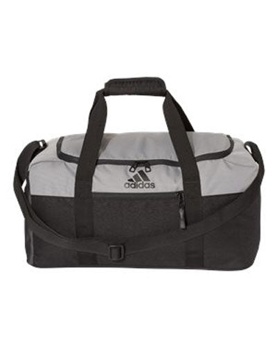 Grey/ Black Custom Adidas - 35L Weekend Duffel Bag