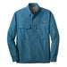 Gulf Teal Custom Eddie Bauer Long Sleeve Performance Fishing Shirt