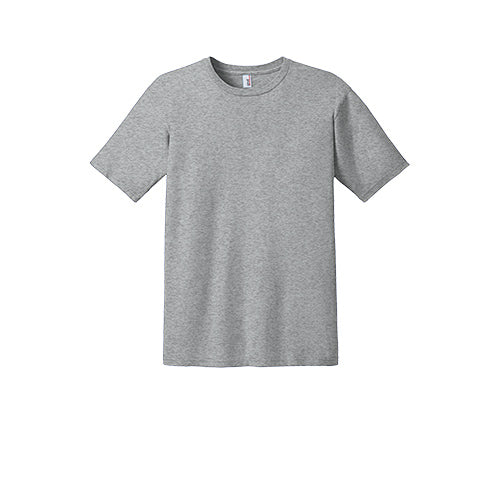Heather Grey Custom Anvil Cotton T Shirt