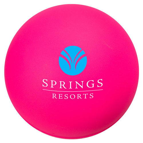 Hot Pink Custom Stress Ball