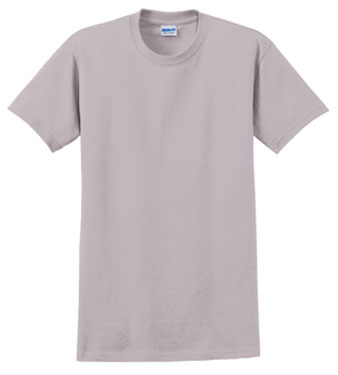 Ice Grey Custom Gildan Ultra Cotton T-Shirt