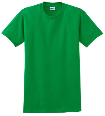 Irish Green Custom Gildan Ultra Cotton T-Shirt