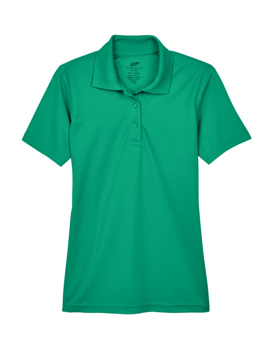 Kelly Ladies Dry Wicking Polo With Logo