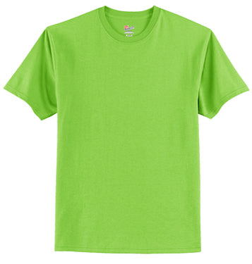 Lime Custom Hanes Tagless T-Shirt