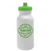 Lime Green Custom USA Made Water Bottle