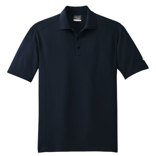 Midnight Navy Nike Dri-FIT Golf Shirt With Logo