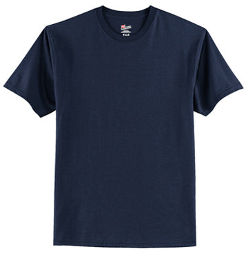 Navy Custom Hanes Tagless T-Shirt