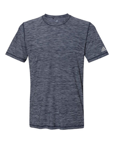 Navy Custom Adidas - Melange Tech T-Shirt