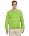 Neon Green Custom Jerzees Crewneck Sweatshirt