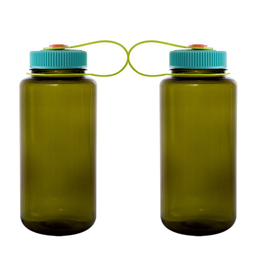 Olive Custom Nalgene 32oz Wide Mouth Bottle