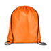 Orange Custom Drawstring Backpack