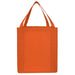 Orange Custom Reusable Grocery Bag