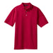 Red Rapid Dry Polo With Logo