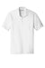 White Nike Dri-FIT Players Polo with Flat Knit Collar With Logo