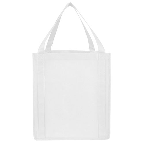 White Custom Reusable Grocery Bag