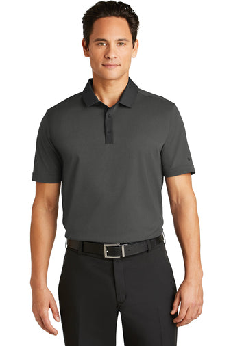 Nike Dri-FIT Heather Pique Modern Fit Polo With Logo