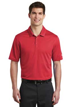 Nike Dri-FIT Hex Textured Polo With Logo