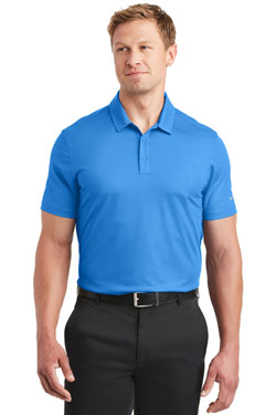 Nike Dri-FIT Embossed Tri-Blade Polo With Logo