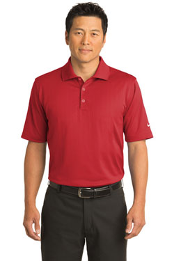 Nike Dri-FIT Textured Polo With Logo