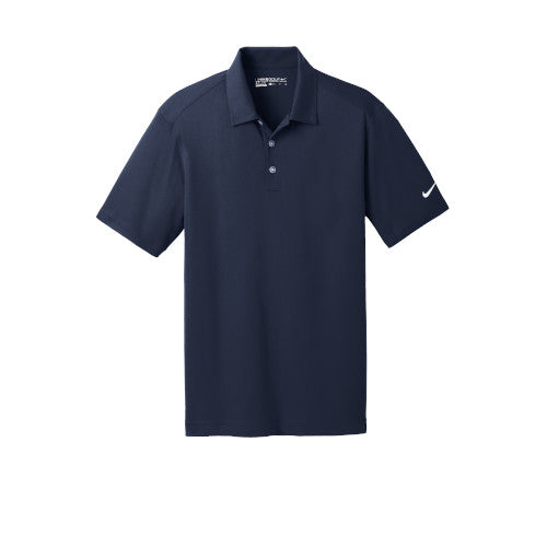 Marine Nike Dri-FIT Mesh Golf Shirt With Logo