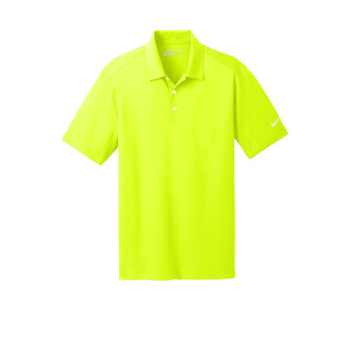Volt Nike Dri-FIT Mesh Golf Shirt With Logo
