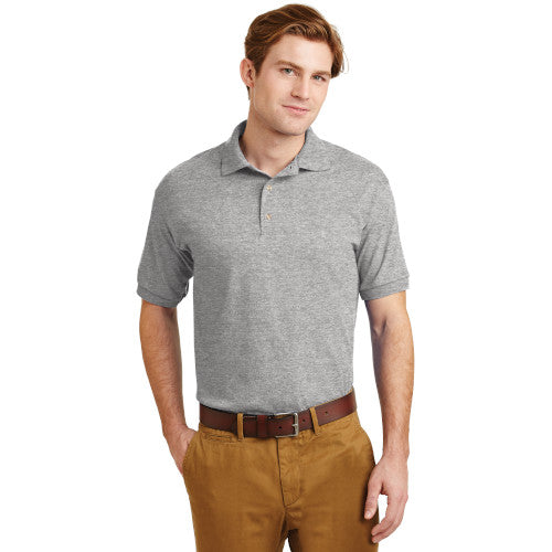 Custom Jersey Knit Polo Shirt With Logo