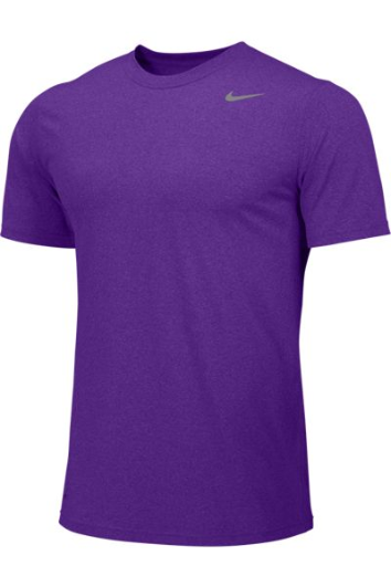 Court Purple Custom Nike Dri-FIT T-Shirt