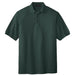 Dark Green Port Authority Silk Touch Polo With Logo