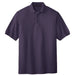 Eggplant Port Authority Silk Touch Polo With Logo