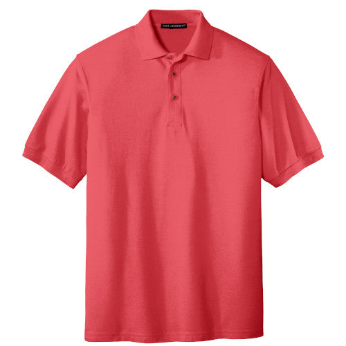 Hibiscus Port Authority Silk Touch Polo With Logo
