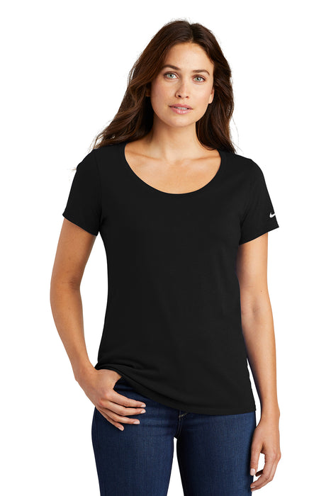Custom Nike Ladies Cotton T-Shirt with logo