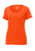 Brilliant Orange Custom Nike Ladies Cotton T-Shirt