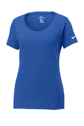 Rush Blue Custom Nike Ladies Cotton T-Shirt