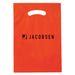 Orange Custom Promotional Plastic Bag