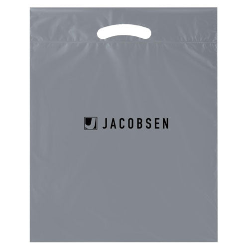 Silver Custom Promotional Plastic Bag